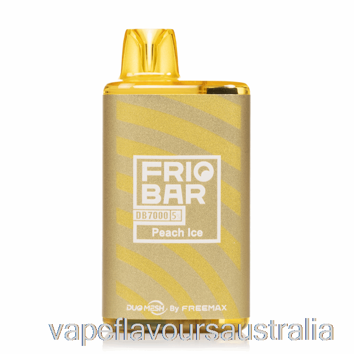 Vape Nicotine Australia FreeMaX FRIOBAR DB7000 Disposable Peach Ice